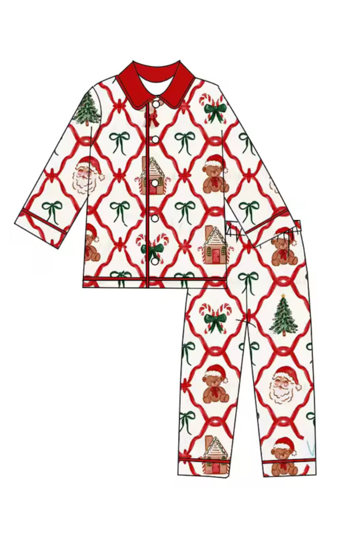 Teddy Bow Pyjamas