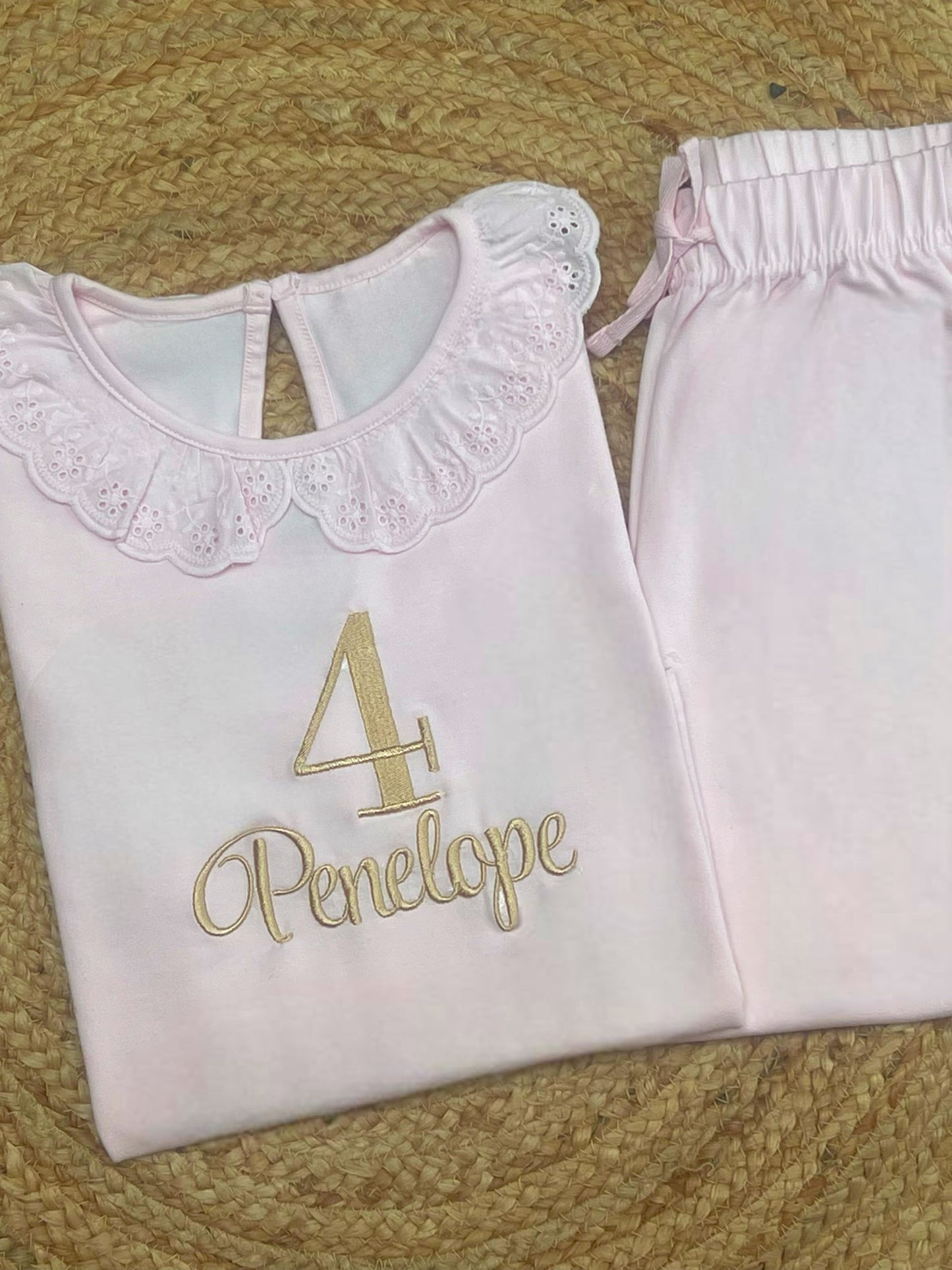 Frilly Long Sleeved Pyjamas