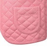 Candy Pink Quilted Gilet