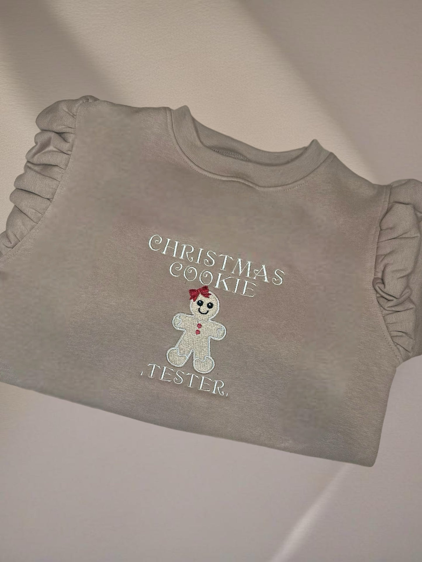 Frilly Cookie Tester Jumper