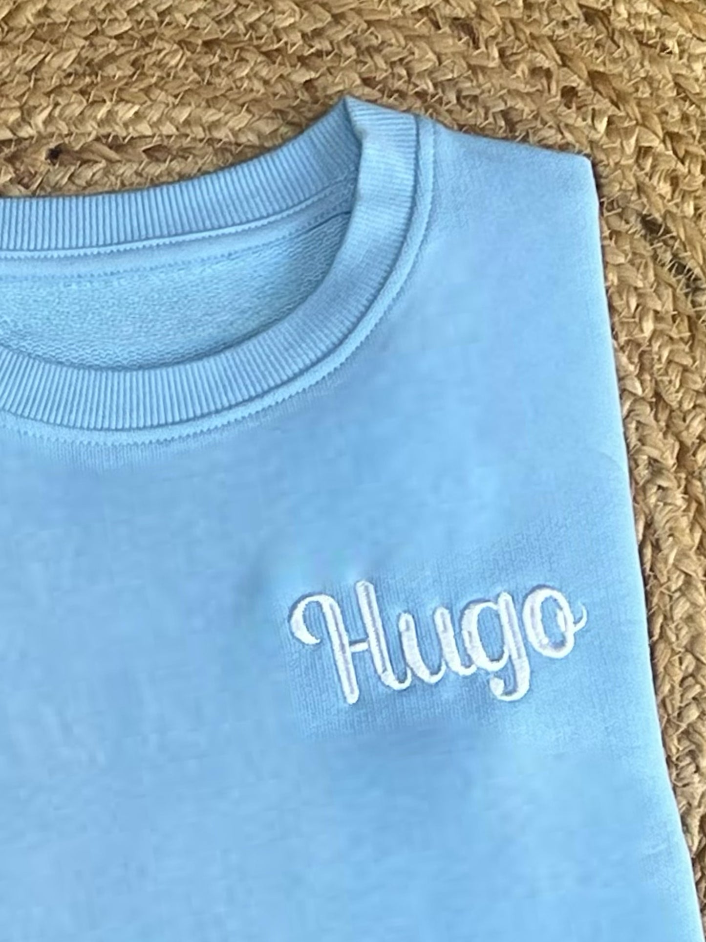 Sweatshirt & Shorts Set - Sky Blue