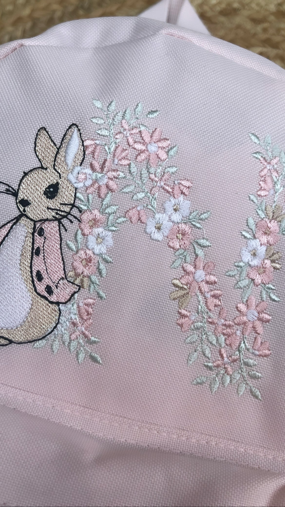 Flopsy Bunny Initial Backpack