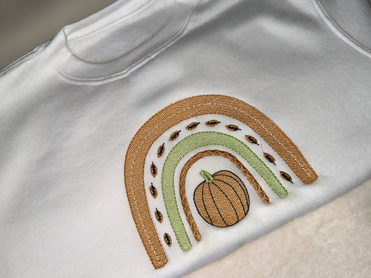 Pumpkin Rainbow Sweatshirt
