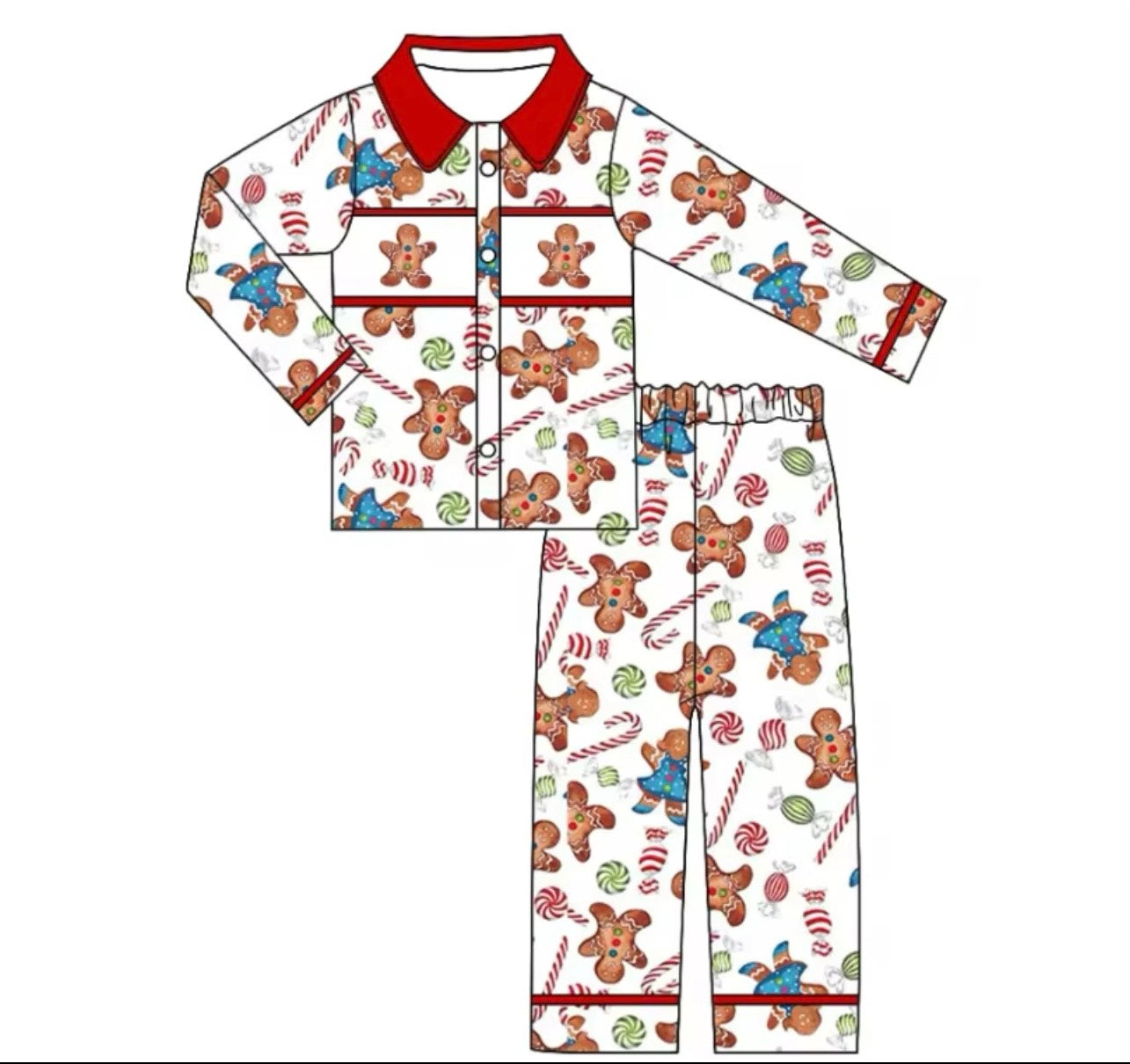 Classic Gingerbread Pjs