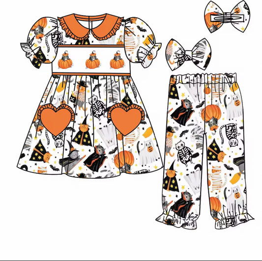 Frilled Midnight Mischief Pyjamas