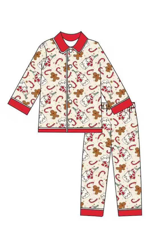 Candy Cane x Gingerbread Classic Pyjamas