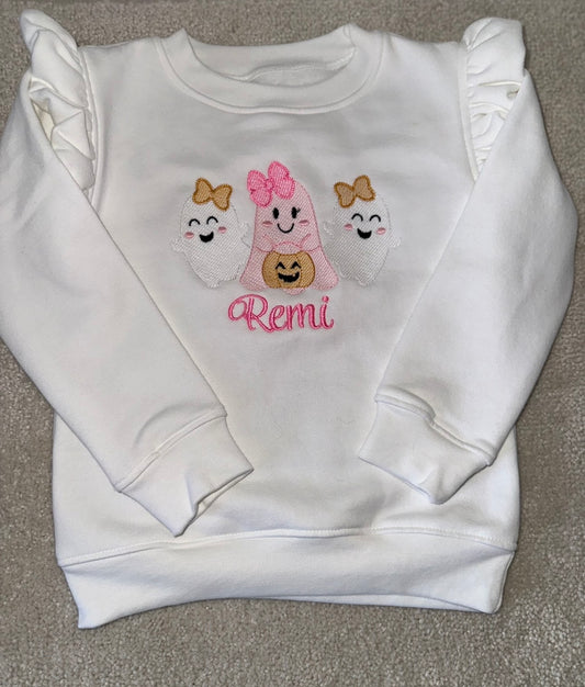 Frilly Ghost Sweatshirt