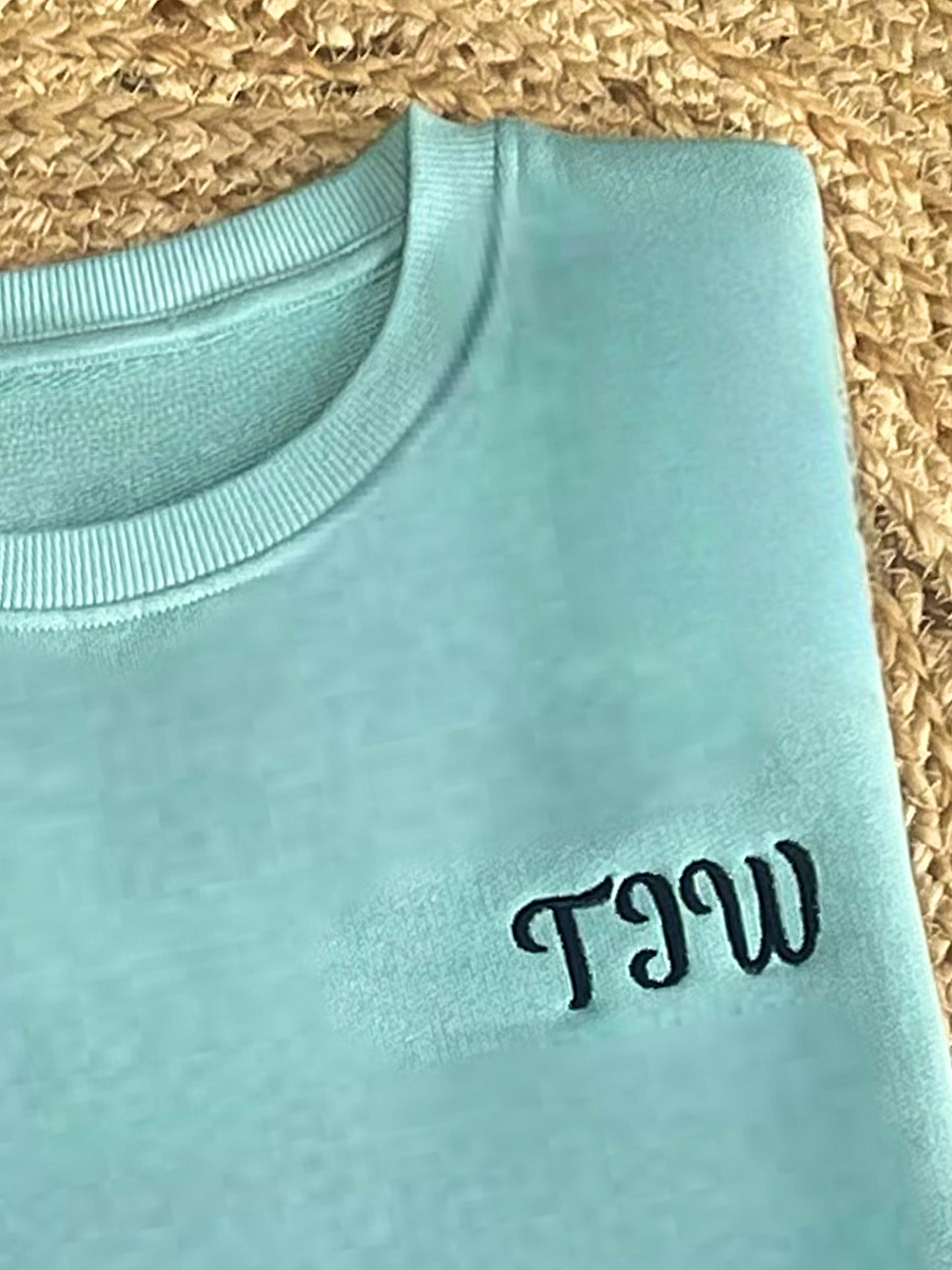 Sweatshirt & Shorts Set - Mineral Green