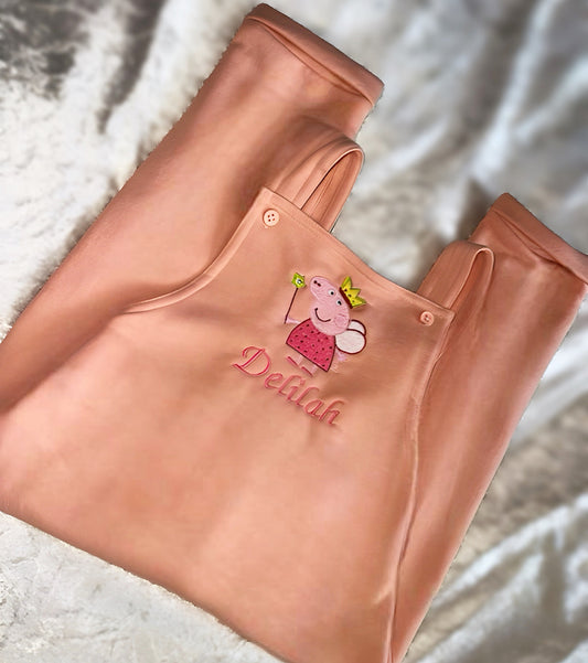 Custom Design Fleece Overalls